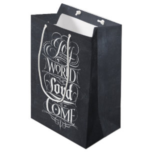 Doe mee met de Christelijke kalligrafie van het we Medium Cadeauzakje