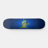 Doe mee met de clown persoonlijk skateboard (Horizontaal)