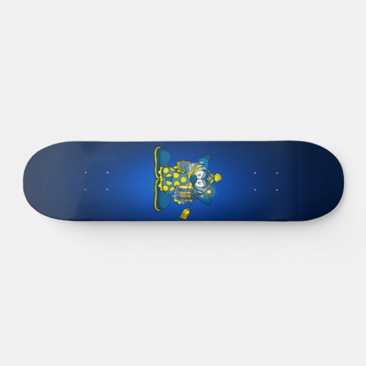 Doe mee met de clown skateboard (Horizontaal)