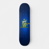 Doe mee met de clown skateboard (Voorkant)