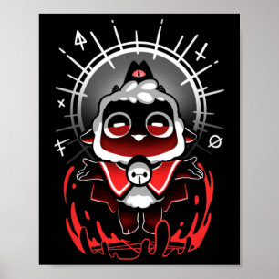Doe mee met de Cult - Cult Of The Lamb Schattige G Poster