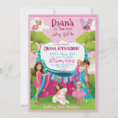 Doe mee met de Fun: Kids Birthday Invitation Kaart (Voorkant)