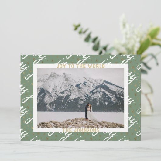 Doe mee met de kerstkaart (Staand voorkant)