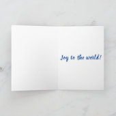 Doe mee met de kerstkaart feestdagen kaart (Binnen)