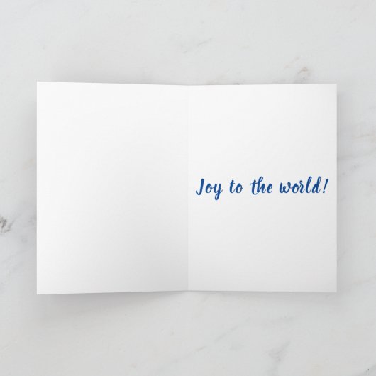 Doe mee met de kerstkaart feestdagen kaart (Binnen)