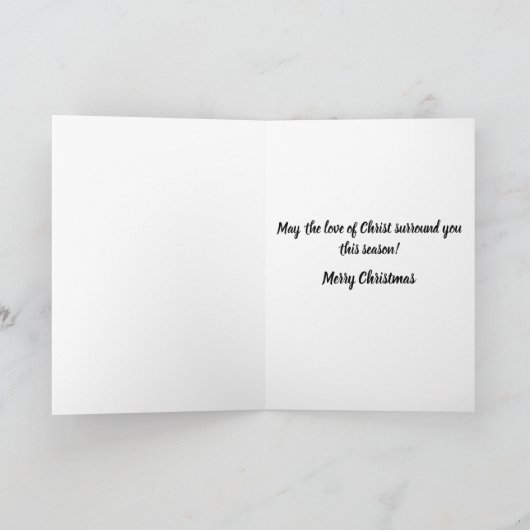 Doe mee met de kerstkaart kaart (Binnen)