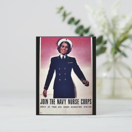 Doe mee met de marinezure kernen briefkaart (Staand voorkant)