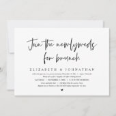 Doe mee met de Passen getrouwd voor bruiloft Elope Kaart (Voorkant)