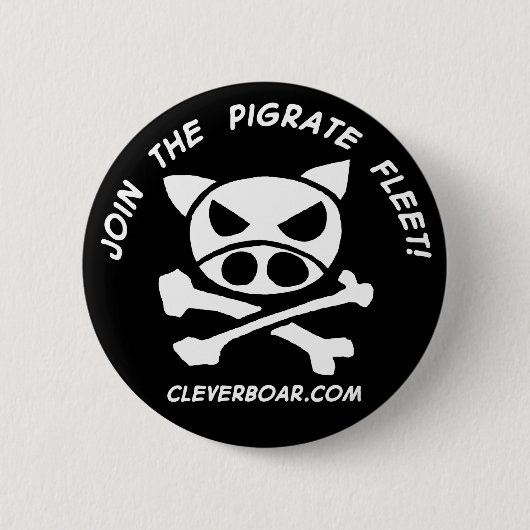 Doe mee met de Pigrates Ronde Button 5,7 Cm (Voorkant)