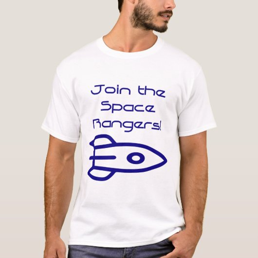 Doe mee met de Space Rangers T-shirt (Voorkant)