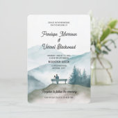 Doe mee met de uitnodiging voor de bergen (Staand voorkant)