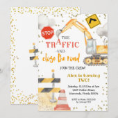 Doe mee met de uitnodiging voor de bouw van de bon (Voorkant / Achterkant)