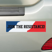 Doe mee met de verzetremmerJoi Bumpersticker (Op auto)