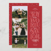 Doe mee met de wereldreligieuze kerstkaart (Voorkant / Achterkant)