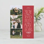 Doe mee met de wereldreligieuze kerstkaart (Staand voorkant)