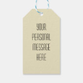 Doe mee met de World Gift Labels Cadeaulabel (Achterkant)