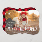 Doe mee met de World Holiday Photo Card Feestdagenkaart (Voorkant / Achterkant)