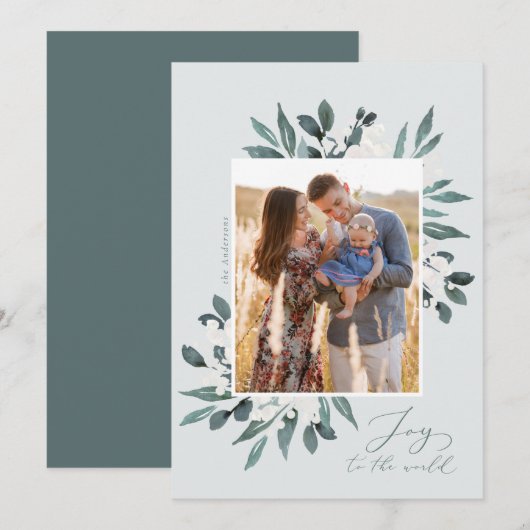 Doe mee met de World Holiday Photo Card Feestdagenkaart (Voorkant / Achterkant)