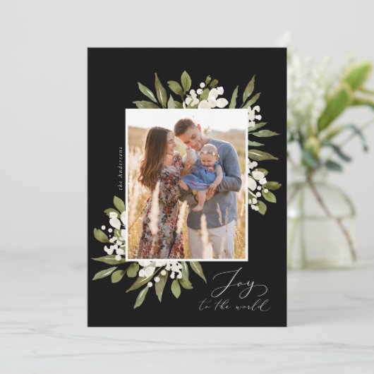 Doe mee met de World Holiday Photo Card Feestdagenkaart (Staand voorkant)