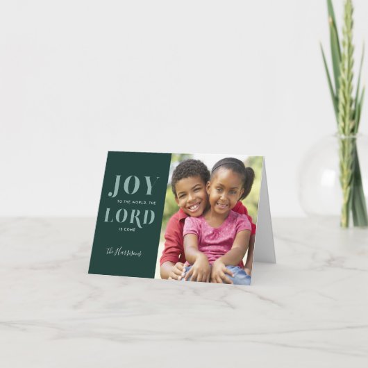 Doe mee met de World One-Photo kerstkaart (Voorkant)