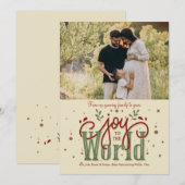 Doe mee met de World Photo Holiday Card Feestdagenkaart (Voorkant / Achterkant)