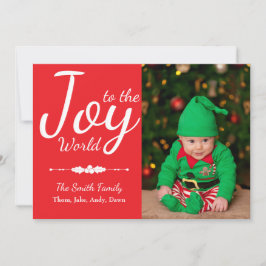 Doe mee met de World Red Kerstfotokaart Feestdagenkaart