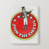 Doe mee met het circus button (Voorkant)