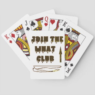 DOE MEE MET HET CLUB LOGO TYPE DESIGN POKERKAARTEN