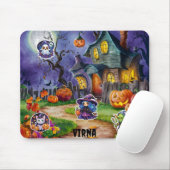 Doe mee met het plezier van de heks! muismat (Met muis)