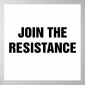 Doe mee met het verzet poster (Voorkant)