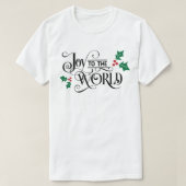 Doe mee met het wereldkerstfeest t-shirt (Design voorkant)