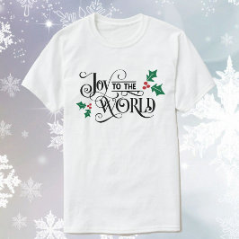 Doe mee met het wereldkerstfeest t-shirt