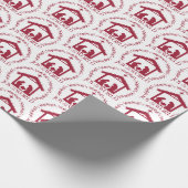 Doe mee met het World Red Kerstfeest Cadeaupapier (Hoek)