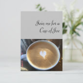 Doe mee met Joe wenskaart Kaart (Staand voorkant)