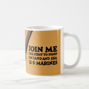Doe mee met me ~ US Marines Koffiemok