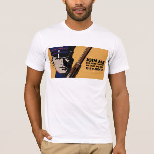 Doe mee met me ~ US Marines T-shirt