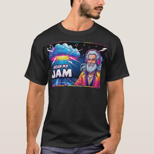 Doe mee met mijn jam-shirt t-shirt (Voorkant)