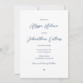 Doe mee met ons, Bride en Groom Church Wedding Inv Kaart (Voorkant)