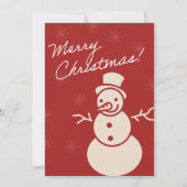 "Doe mee met ons kerstfeest!" Kaart (Achterkant)
