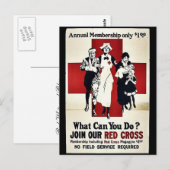 Doe mee met ons Rode Kruis Briefkaart (Voorkant / Achterkant)