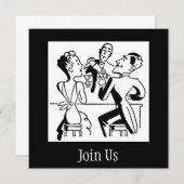 Doe mee met ons uitnodiging (Voorkant / Achterkant)