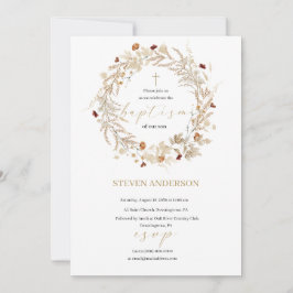 Doe mee met ons voor een baptisme uitnodiging