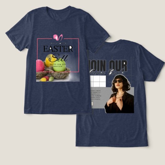 Doe mee met onze Pasen Verkoop T-shirt (Ontwerp Voorkant & Achterkant)