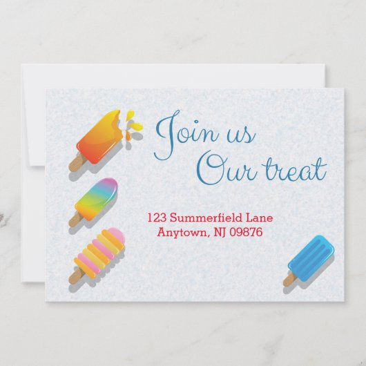 Doe mee met onze traktatie kaart (Voorkant)