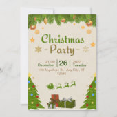 Doe mee met onze uitnodiging voor een feestelijke  (Voorkant)