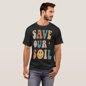 Doe mee met Sadhguru en red onze T-shirt (Voorkant volledig)