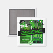 Doe mee met #TheMitoFight Magneet (Voorkant / Achterkant)