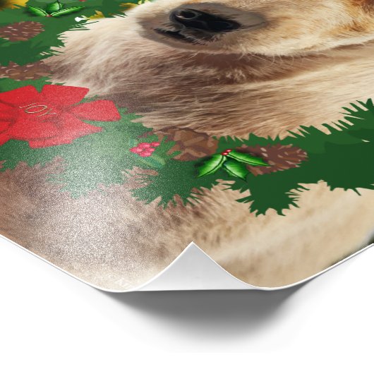 Doe mee naar de Puppy Foto Afdruk (Hoek)