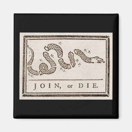 Doe mee of Die Flag Magneet (Voorkant)