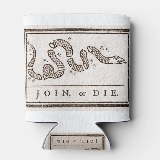 Doe mee of die vlag Original Blikjeskoeler (Achterkant)